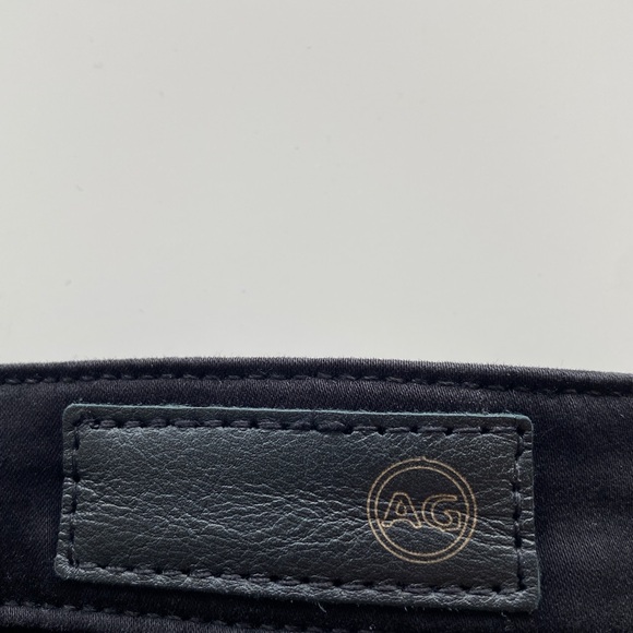 AGOLDE Pima Cigarette Leg Skinny Jean Pants Super Black Size 28R NEW - Picture 9 of 11